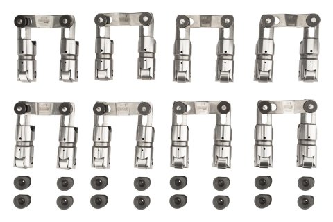 COMP Cams Race XD Mechanical Roller Lifters 99819-16 Lifter, XD, Roller, Link Bars Included, 0.842 in. Outside Diameter, Chevrolet, Set