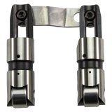 COMP Cams Sportsman Solid Roller Lifters 96819CLB-2 Lifter, Sportsman, Mechanical Roller, Vertical Link, .160 in. Left Offset, 0.842 in. Diameter, w/ Bushing, Seat Height 1.880 in., BBC, Chevy, Pair thumbnail 2