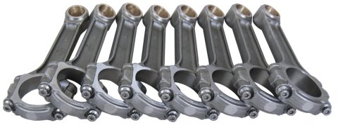 Eagle SIR I-Beam Connecting Rods SIR6800B 5140 STEEL I-BEAM CHEV BB 6.800" BUSHED thumbnail 2