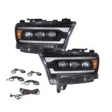 Diode Dynamics Headlight Assemblies FL0015 2019-2024 Ram 1500 Sequential LED Projector Headlights (pair) thumbnail 5