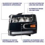 Diode Dynamics Headlight Assemblies FL0004 2007-2013 Chevrolet Silverado LED Reflector Headlights (pair) thumbnail 2