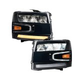 Diode Dynamics Headlight Assemblies FL0004 2007-2013 Chevrolet Silverado LED Reflector Headlights (pair) thumbnail 5