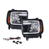 Diode Dynamics Headlight Assemblies FL0011 2014 GMC Sierra LED Reflector Headlights (pair) thumbnail 8