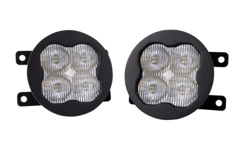 Diode Dynamics SS3 Sport LED Fog Light Kits DD6177 Lights, LED, Sport, SAE Fog, Clear Lens, 14.5 Watts, White Bulb Color, 6000K, 1,520 lm, No Backlight, Kit