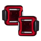 Diode Dynamics Taillight Assemblies FL0013 2018-2024 Jeep Wrangler LED Tail Lights Red (pair) thumbnail 5