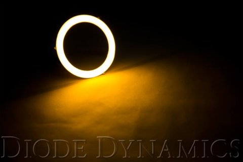 Diode Dynamics HD Halo Kits DD2024S Kit, LED, Headlight, Amber, Universal, 70mm Diameter, Each
