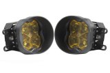 Diode Dynamics SS3 Sport LED Fog Light Kits DD6187 Lights, LED, Sport, Type B, SAE Fog, Yellow Lens, 14.5 Watts, Yellow Bulb Color, 3000K, 1300 lm, No Backlight, Kit thumbnail 1