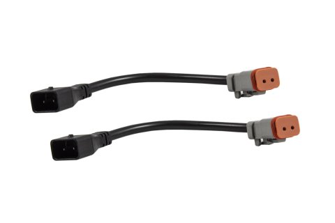 Diode Dynamics Wiring Harnesses DD4079 Adapter, 5202 DT 2-Pin Adapter Wires (pair)