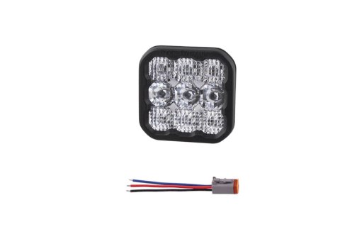 Diode Dynamics Light Bars, Pods and Fog Lights DD6769SNB LED Light, SS5 LED Pod Sport White Combo - No Brackets (single)