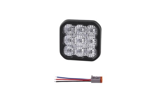 Diode Dynamics Light Bars, Pods and Fog Lights DD6776SNB LED Light, SS5 LED Pod Pro White Flood - No Brackets (single)