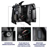 Diode Dynamics Headlight Assemblies FL0005 2007-2013 Chevrolet Silverado LED Projector Headlights (pair) thumbnail 2