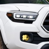 Diode Dynamics LED Projector Headlights for 2016-2023 TACOMA - FL0001 Headlight Assemblies, Headlights, High/Low Beam, Clear Lens, Black Housing, White DRL, Toyota, Pair thumbnail 7