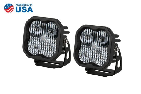 Diode Dynamics Light Bars, Pods and Fog Lights DD6481P LED Light, SS3 LED Pod Pro White Combo Standard (pair)