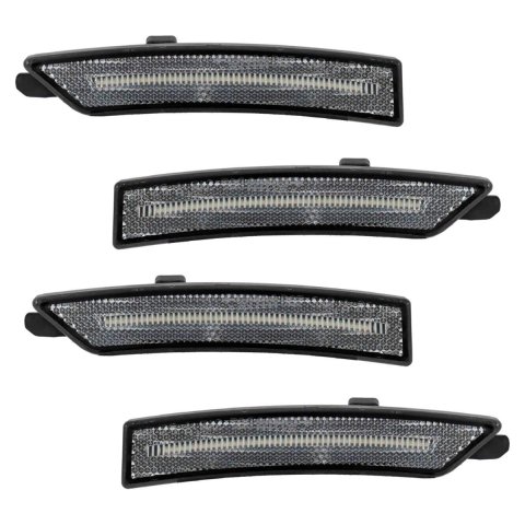 Diode Dynamics LED Sidemarkers for 2024-2025 MUSTANG - FL0090 Side Marker, LED, Amber/Red Lens, Front/Rear, Ford, Set