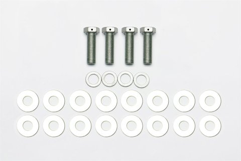 Wilwood Brake Caliper Bolt Kits 230-0204 Bolts, Steel, Silver Dacromet, 3/8 in.-24 Thread, Kit thumbnail 1