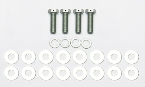 Wilwood Brake Caliper Bolt Kits 230-0204 Bolts, Steel, Silver Dacromet, 3/8 in.-24 Thread, Kit thumbnail 2