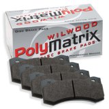 Wilwood PolyMatrix H Compound Brake Pads 15H-16502K PAD,10420H,XRZ4R,POLYMATRIX,.80 THK,AXLE thumbnail 3