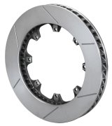 Wilwood GT Series Curved Vane Rotors 160-11840-B Brake Rotor, Series, Directional Vane, Slotted Surface, Carbon Iron, 12.190 in. O.D., Driver Side, Each thumbnail 2