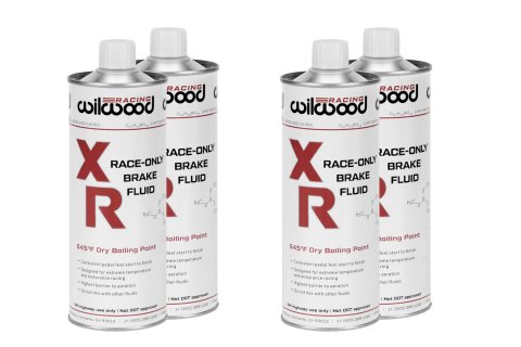 Wilwood XR Race-Only Brake Fluid 290-16354 Fluid, Race-Only, 16.90 oz., Set of 4