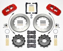 Wilwood AERO4 Big Brake Rear Kits 140-12932 W4A, 14.25x1.10 GT ROTOR, W/ LINES thumbnail 4