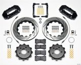 Wilwood AERO4 Big Brake Rear Kits 140-12932-D W4A, 14.25x1.10 SRP DRILLED ROTOR, W/ LINES thumbnail 3