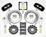 Wilwood AERO4 Big Brake Rear Kits 140-12932-D W4A, 14.25x1.10 SRP DRILLED ROTOR, W/ LINES thumbnail 4