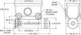 Wilwood ATV Master Cylinders 260-13524 M/C, 19mm BORE, DOT 5, L/H thumbnail 2