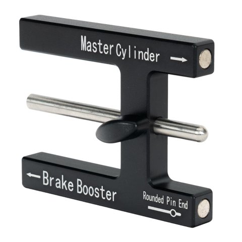 Wilwood Master Cylinder Pushrod Length Gauges 260-18027 Gauge, Brake Tool, Aluminum Body, Black, Steel Hardware, Magnetic, Each thumbnail 1