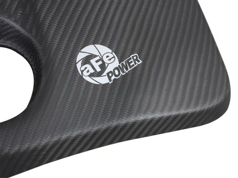 aFe Carbon Fiber Engine Covers for 2019-2021 M2, 2015-2018 M3, 2015-2020 M4 - 79-13003 Cover, Fiber, Natural, BMW, 3.0L, Each