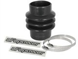 aFe Tubing Couplers 59-00074 Couplers, Straight, Silicone, Black, 3.13 in. Inlet/3.00 in. Outlet Diameter, 4.75 in. Length, Each thumbnail 1