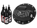 aFe Pro Series 12 Bolt AAM 9.25 Inch Differential Cover 46-70402-WL Covers, Series, Aluminum, Black Powdercoated, in. 12-bolt, Front, Ram, Kit thumbnail 1