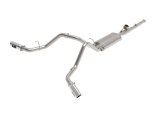 aFe Gemini XV Series Exhaust Systems for 2009-2018 SIERRA 1500, SILVERADO 1500 - 49-34131-P System, Series, Split Rear, Stainless Steel, Cat-Back, Dual Polished Tips, Chevrolet, GMC, Kit thumbnail 9