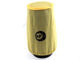 aFe Pre-Filters 28-10181 Air Filter Wrap, Pre Filter, Nylon, Yellow, Round, Each thumbnail 1