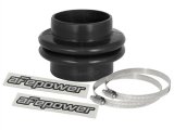 aFe Tubing Couplers 59-00078 Couplers, Straight, Silicone, Black, 2.50 in. Inlet/2.38 in. Outlet Diameter, 2.50 in. Length, Each thumbnail 1