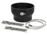 aFe Tubing Couplers 59-00079 Couplers, Straight, Silicone, Black, 4.38 in. Inlet/3.50 in. Outlet Diameter, 2.75 in. Length, Each thumbnail 2