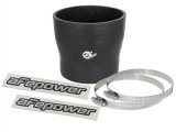 aFe Tubing Couplers 59-00083 Couplers, Straight, Silicone, Black, 4.00 in. Inlet/3.50 in. Outlet Diameter, 3.50 in. Length, Each thumbnail 1