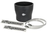 aFe Tubing Couplers 59-00083 Couplers, Straight, Silicone, Black, 4.00 in. Inlet/3.50 in. Outlet Diameter, 3.50 in. Length, Each thumbnail 2