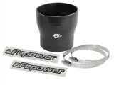 aFe Tubing Couplers 59-00114 Couplers, Straight, Silicone, Black, 3.00 in. Inlet/2.50 in. Outlet Diameter, 3.00 in. Length, Each thumbnail 1