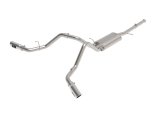 aFe Apollo GT Exhaust Systems for 2009-2018 SIERRA 1500, SILVERADO 1500 - 49-44134-P System, Series, Split Side Rear, Stainless Steel, Cat-Back, Dual Polished Tips, Chevrolet, GMC, Kit thumbnail 5