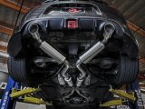 aFe Takeda Exhaust Systems for 2009-2020 370Z - 49-36139-C System, Takeda, 2.5 in., 304 Stainless Steel, Cat-Back, Split Rear, Round Carbon Fiber Slant Cut Tips, Nissan, Kit thumbnail 3