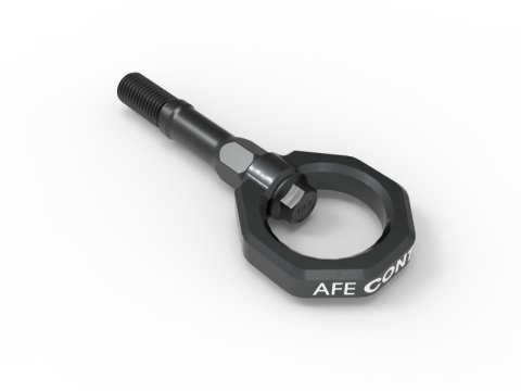 aFe Control Tow Hooks for 2020-2025 CORVETTE - 450-401015-G Hook, Rear, Gray Powdercoated, Chevy, Corvette, Each thumbnail 7