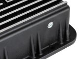 aFe Pro Series Transmission Pans for 1984 F-150, 1983-1992 F-250, 1990-1992 F-350 - 46-70212 Automatic Pan, Deep, 2 qts. Capacity Increase, Aluminum, Black Powdercoated, Ford, AOD, Each thumbnail 3