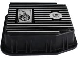 aFe Pro Series Transmission Pans for 1984 F-150, 1983-1992 F-250, 1990-1992 F-350 - 46-70212 Automatic Pan, Deep, 2 qts. Capacity Increase, Aluminum, Black Powdercoated, Ford, AOD, Each thumbnail 7