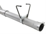 aFe Large Bore-HD Exhaust Systems 49-42006-B System, Bore HD, Particulate Filter Back, Single, Stainless Steel, Black Tip, Dodge, Ram, 6.7L, Kit thumbnail 1