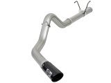 aFe Large Bore-HD Exhaust Systems 49-42006-B System, Bore HD, Particulate Filter Back, Single, Stainless Steel, Black Tip, Dodge, Ram, 6.7L, Kit thumbnail 5