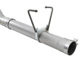aFe Large Bore-HD Exhaust Systems 49-42006-B System, Bore HD, Particulate Filter Back, Single, Stainless Steel, Black Tip, Dodge, Ram, 6.7L, Kit thumbnail 7