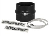 aFe Tubing Couplers 59-00066 Couplers, Hump, Silicone, Black, 3.25 in. Inlet/3.13 in. Outlet Diameter, 3.00 in. Length, Each thumbnail 1