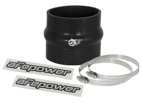aFe Tubing Couplers 59-00066 Couplers, Hump, Silicone, Black, 3.25 in. Inlet/3.13 in. Outlet Diameter, 3.00 in. Length, Each