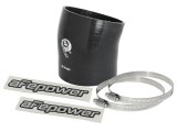 aFe Tubing Couplers 59-00082 Couplers, 17 degree Elbow, Silicone, Black, 4.25 in. Inlet/3.88 in. Outlet Diameter, Each thumbnail 2