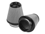aFe Magnum FLOW Pro DRY S Air Filters 21-91145-MA Filters, S, Conical Oval, Synthetic, Gray, 3.50 in. Inlet Flange I.D., 6.00 in. Length, Pair thumbnail 6